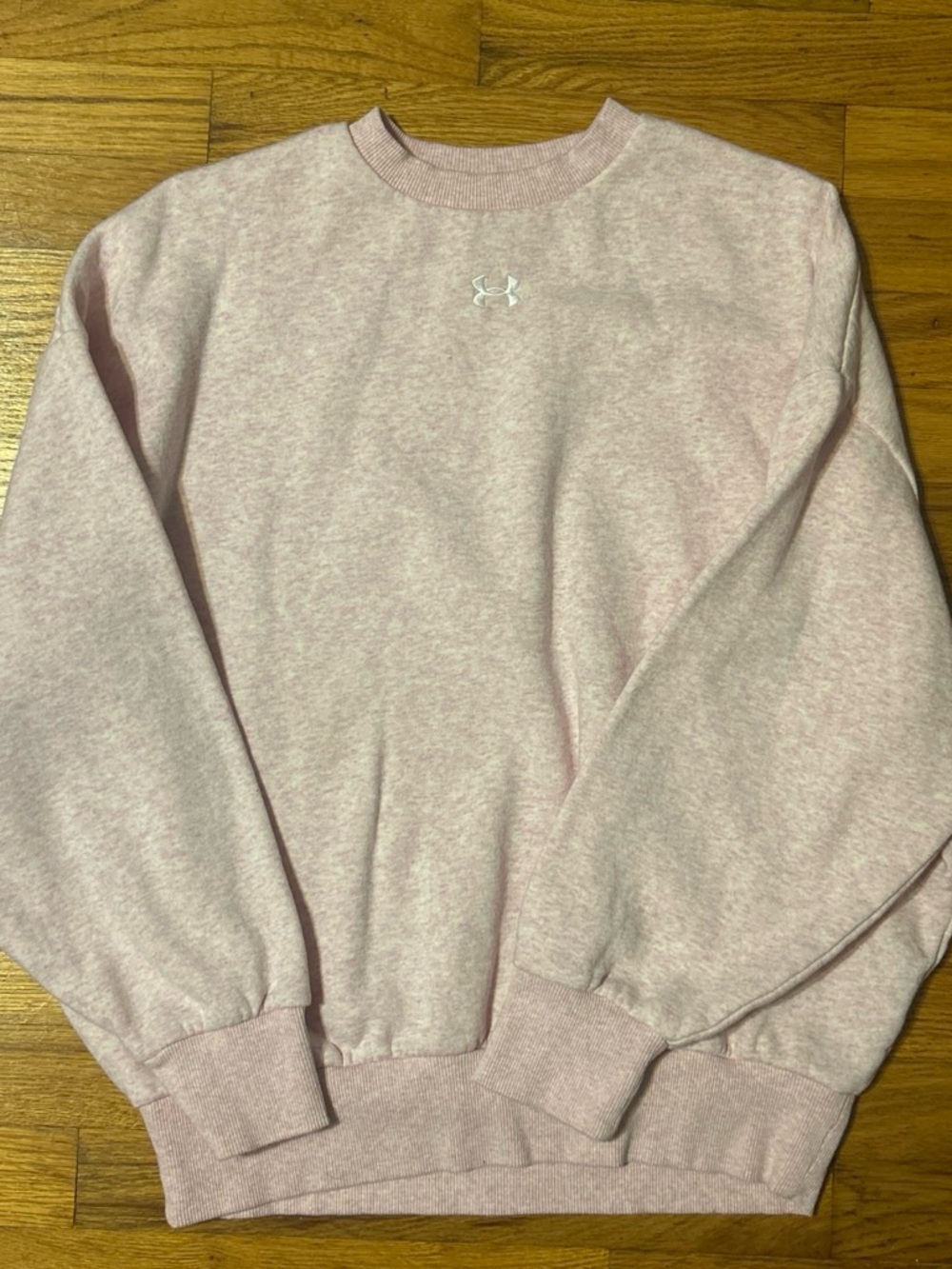 Under Armour Light Pink Crewneck Pullover